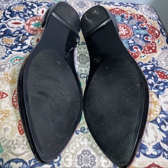 Jeffery Campbell, Havana Last Jelly Flat D’Orsay Solid Black Patent Women’s 6 M - Picture 3 of 12